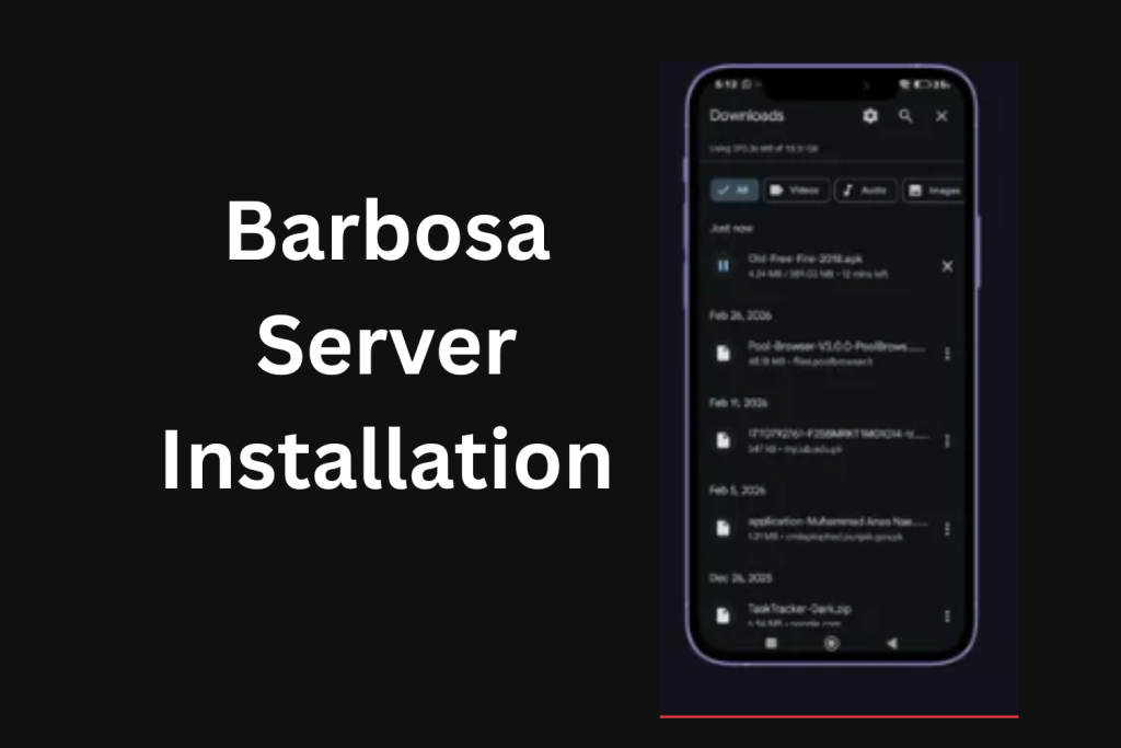 Barbosa Server Installation