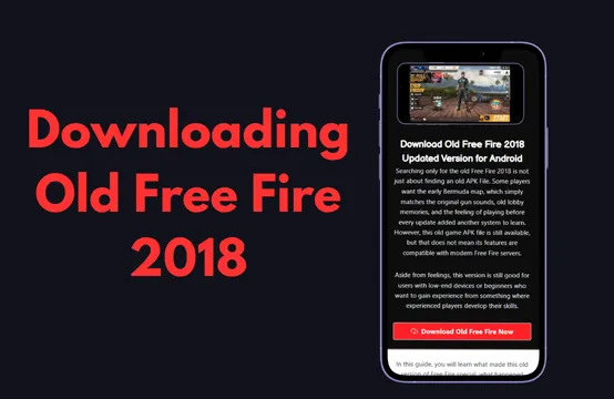 Download Old free fire 2018