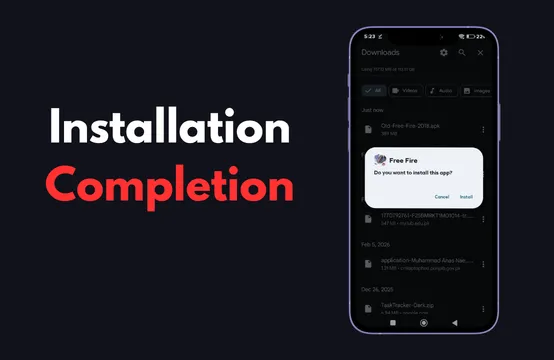 Installation Completion