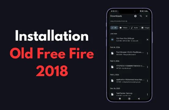 Installation Old Free Fire 2018